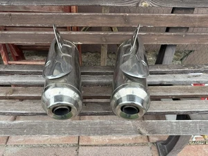 TRIUMPH STREET TRIPLE 675 2007-2012 rechts/links silencer Auspuff Endtopf - Bild 1 von 5