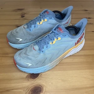 Scarpe da corsa uomo Hoka One One Arahi 6 larghe blu arancione scarpe da ginnastica taglia 11,5 UK - Foto 1 di 9