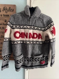 Hudson's Bay Canada Olympic Games Wool Zip Cardigan Sweater XL Damen - Bild 1 von 11