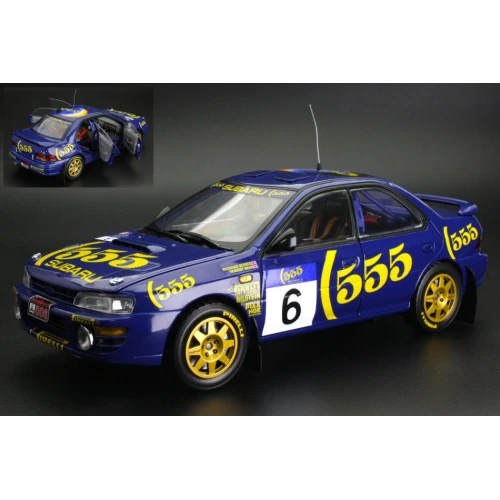 SUBARU IMPREZA 555 N.6 BURNS/REID HK-BEJING RALLY 1994 1 18 Sunstar Auto Rally M
