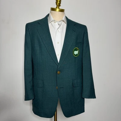 Chaqueta Masters Tournament Blazer Verde Hart Schaffner Marx 44R Oso Dorado Foto 1 de 4