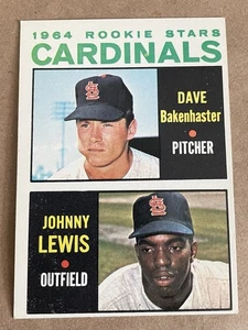 1964 Topps #479 Rookie Stars Dave Bakenhaster/Johnny Lewis EX - Bild 1 von 2