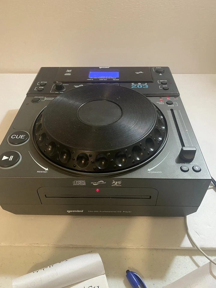 NUEVO reproductor de CD profesional Gemini CDJ-203 Foto 1 de 1