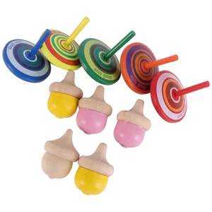 Giocattolo divertente 10 pezzi giocattoli in legno per bambini (colore casuale) - Foto 1 di 12