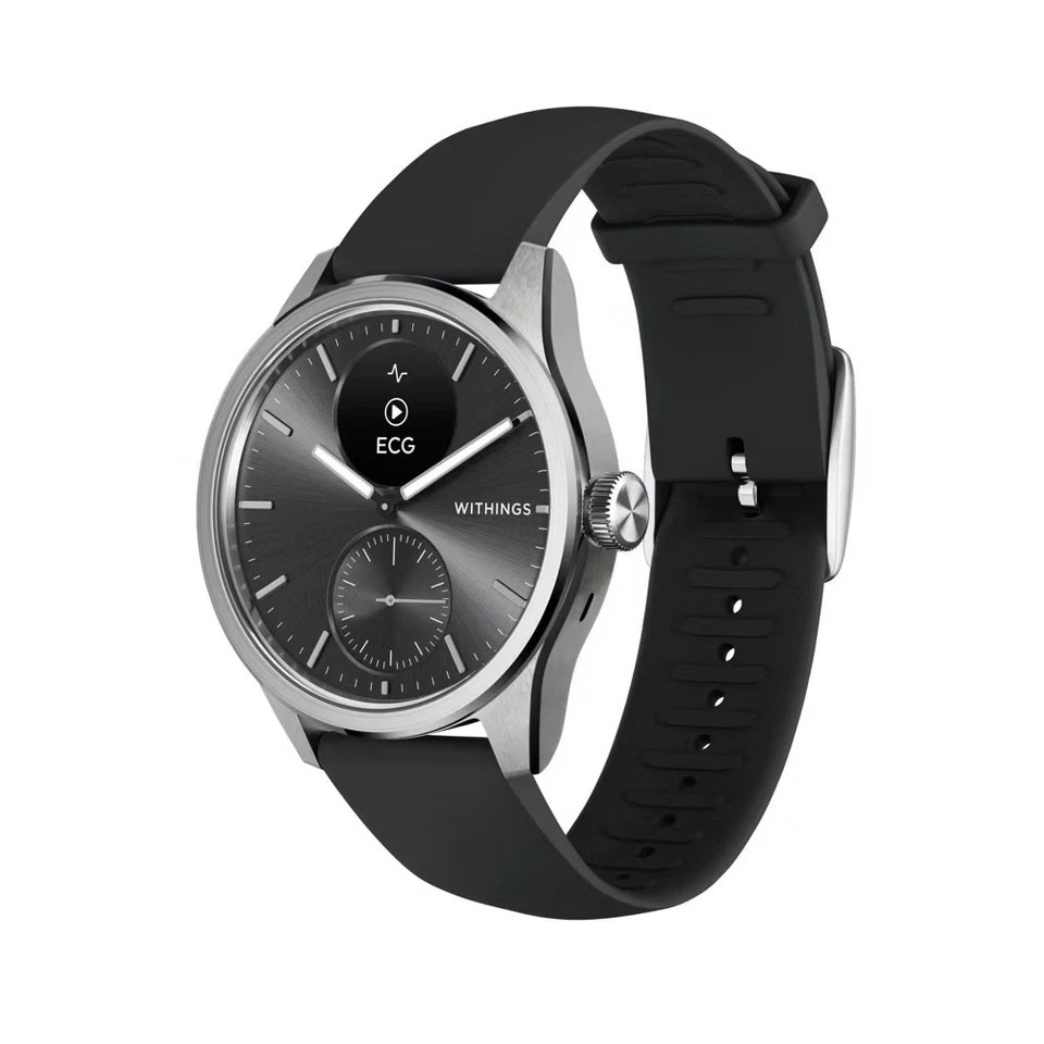 Часы Withings ScanWatch 2 - 42 мм черные - Изображение 1 из 4