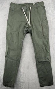 Vuori Ripstop Climber Pants Green Organic Cotton Stretch Gorpcore Jogger Men’s L - Picture 1 of 7