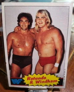 1985 Topps WWF Karte #18 Rotundo & Windham 1. Angebot - Bild 1 von 2