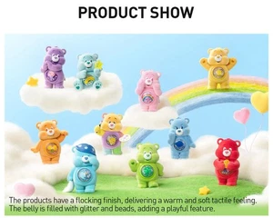 AUTHENTIC CARE BEARS COLORFUL HUGS SERIES CONFIRM FIGURE TOY DOLLS CUTE TOYS - Picture 1 of 25