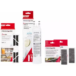Kit combinado de filtro de aire y agua para refrigerador para Frigidaire y Frigidaire Galler - Imagen 1 de 12