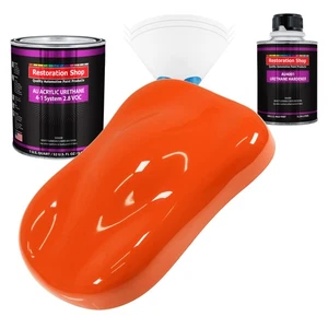 Restoration Shop Hugger Orange Acrylic Urethane Quart Kit Auto Paint - Picture 1 of 5