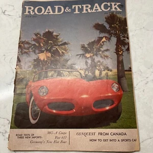 Road & Track Magazine Vol. 8 No. 11 July 1957 Enthusiasts Publications Paperback - Bild 1 von 21