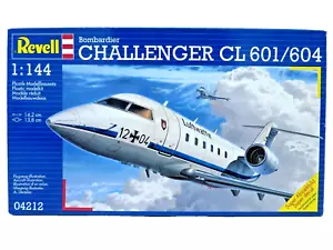 REVELL 04212 BOMBARDIER CHALLENGER CL 601/604 1:144 LUFTWAFFE 12+04 RDAF RAAF - Foto 1 di 12