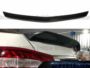 TYPE V CARBON FIBER SPOILER FOR 2010 2011 2012 2013 2014 2015 2016 BENZ W212 4DR - Imagen 1 de 4