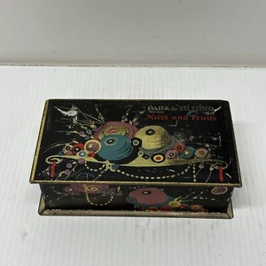 Vintage Confections Tin “Park and Tilford Nuts and Fruits” New York - Picture 1 of 10