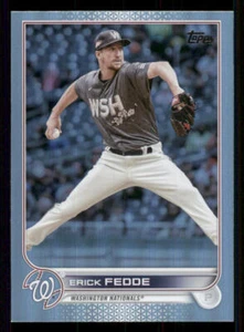 2022 Topps Update Rainbow Foil #US51 Erick Fedde - Picture 1 of 2
