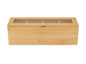 Maxwell & Williams Evergreen Bamboo Tea Box 29.5x9x9.5 cm - Picture 1 of 5