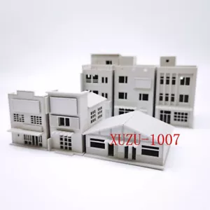 1/64 1/87 1/150 S HO Scale Buildings Style Train Railway Modern Model House DEF - Picture 1 of 21