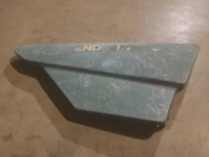 KAWASAKI ENDURO 175 ? PLASTIC SIDE COVER PANEL PLATE FAIRING OEM - Bild 1 von 13