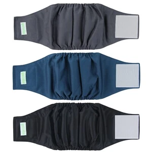 Wegreeco Washable Male Dog Belly Band (Stylish Pattern)- Pack of 3 - XS - Picture 1 of 1