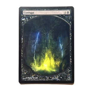 Corrupt Textless Promo VLP Player Rewards MTG See Photos Magic the Gathering - Bild 1 von 2