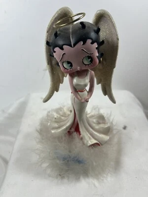 Betty Boop Angel Bobble Head Figurine: A Rare Collectible for Fans - Image 1 of 4