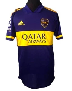 T-Shirt Di Calcio Jersey adidas Boca Juniors Supporto 2020 Tevez 10 O Senza Nome - Picture 1 of 4