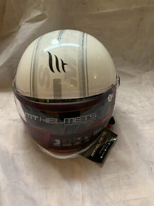 Casco Jet MT HELMETS - STREET METRO COLORE BIANCO TAGLIA XL  - MTHELMETS - Foto 1 di 6