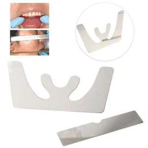 Dental Occlusal Maxillary Casting Jaw Fox Plane Autoclavable Stainless Plate Set - Picture 1 of 8