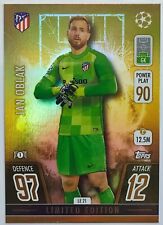 JAN OBLAK GOLD LIMITED EDITION TOPPS MATCH ATTAX 2021-22 ATLETICO DE MADRID