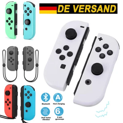 MARKENLOS 2er Set Joy-con Kabellos Game Controller Für Nintendo Switch/ Lite/oled Gamepad