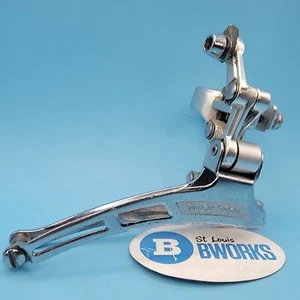 Vintage Suntour Cyclone Front Derailleur 28.6mm Clamp Bottom Pull Double c24 - Picture 1 of 8
