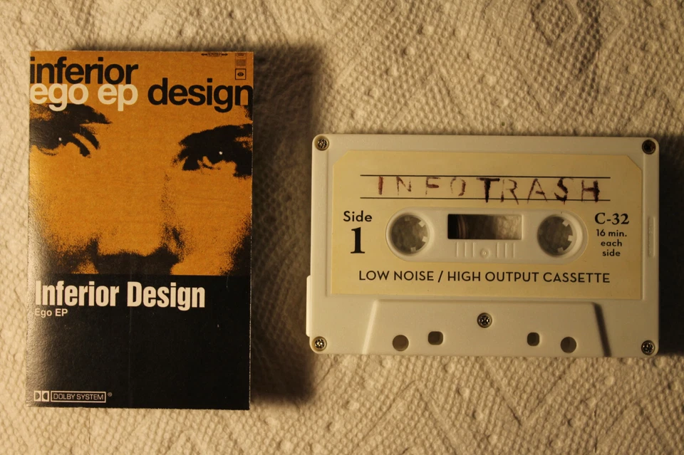 Inferior Design - Ego EP US orig' cassette 2012 TESTED - Image 1 of 1