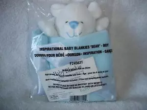 Avon Inspirational Baby Blankie "Orso" - Ragazzo - Foto 1 di 1