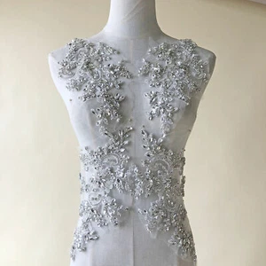 Apliques De Novia Con Brillantes De Rhinestone, Parches De Cristal - Imagen 1 de 6