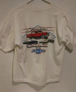 Vintage 80s Chevy Classic International Single Stitch Tshirt Made In USA Size XL - Picture 1 of 11