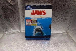 Jaws (Blu-ray/DVD, 2012, 2-Disc Set, Universal 100th Anniversary (NO DIGITAL) - Picture 1 of 3