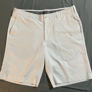 Herrenshorts Ben Hogan grau-weiß gestreift Größe 38 - Bild 1 von 5