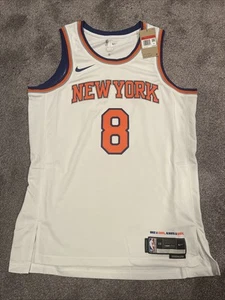 Nike New York Knicks Kemba Walker NBA Icon Home White Jersey Size 48 Large L - Picture 1 of 4