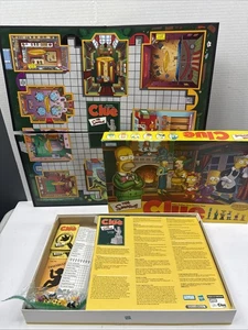 The Simpsons Clue 2da Edición Juego de Mesa Parker Brothers Hasbro 2002 Completo - Imagen 1 de 5