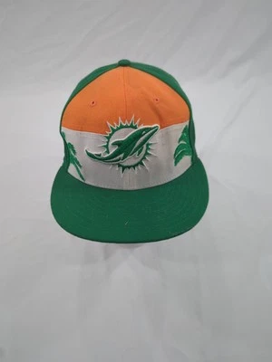 Gorra New Era 59Fifty NFL Miami Dolphins City Flag bajo perfil ajustada talla 7 1/2 Foto 1 de 4
