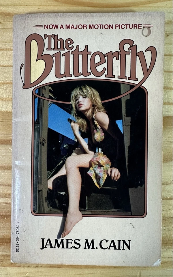 THE BUTTERFLY by James M. Cain (1979) Vintage movie paperback. Must See Book! Foto 1 de 4