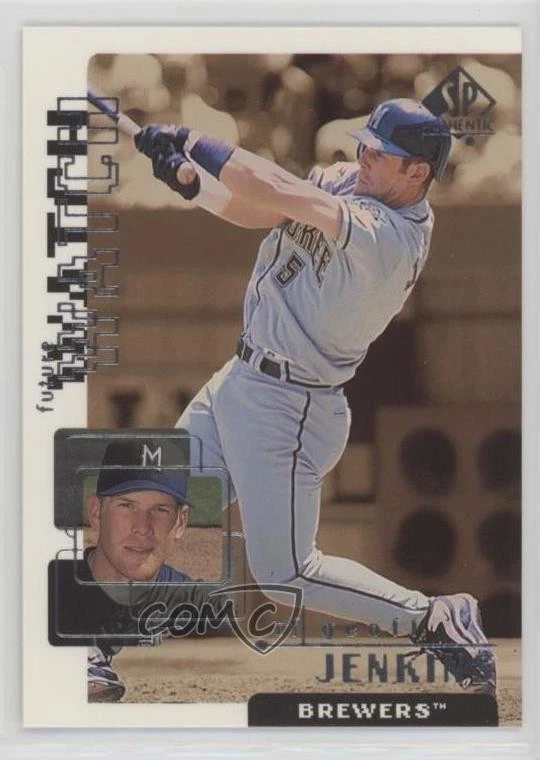 1999 SP Authentic Future Watch Missing Serial Number Geoff Jenkins #106 - Image 1 of 2