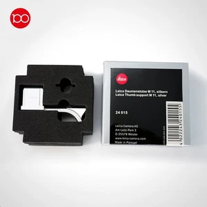 Excelente soporte para pulgar Leica para empuñadura plateada para pulgar Leica M11 24015 - Imagen 1 de 2