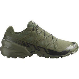Salomon L47161200 Unisex SPEEDCROSS 6 FORCES Green Trail Running Tactical Shoes - Picture 1 of 1