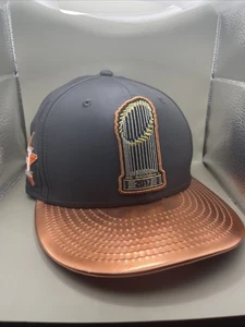 New Era 2017 MLB Houston Astros Men’s SnapBack Hat Adjustable 9Fifty Parade - Picture 1 of 8