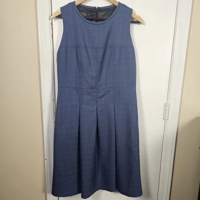 Pendleton Virgin Wool Sleeveless Dress Sz 10 Petite Made In USA Workwear Office - Image 1 of 4