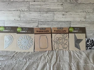 5 Assorted Hero Arts Fancy Dies NEW Scrapbooking Cardmaking Papercrafting - Picture 1 of 10