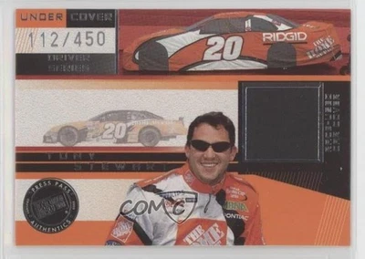 2003 Press Pass Eclipse Under Cover Driver Series Silver /450 Tony Stewart HOF - Image 1 of 2