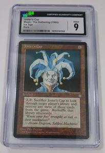 CGC 9 Jester's Cap MTG Graded MINT Rare vintage 1995 NM - Picture 1 of 6
