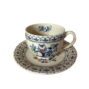 Johnson Bros. Sugar & Spice Cup and Saucer Owl - Picture 1 of 1